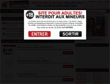 Tablet Screenshot of annuairerencontres.com